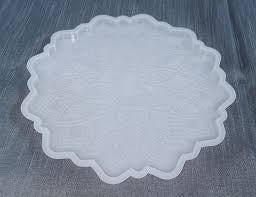 Round Silicon Mould - Mandala (20 cms)