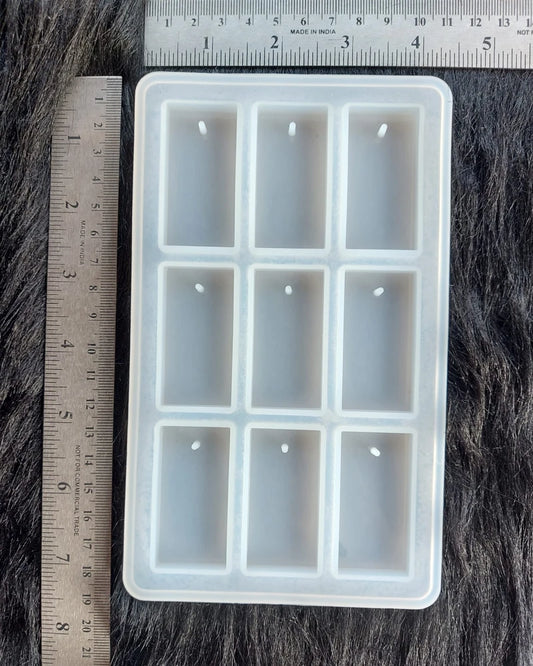 Silicon Mould - Rectangle Key Chain