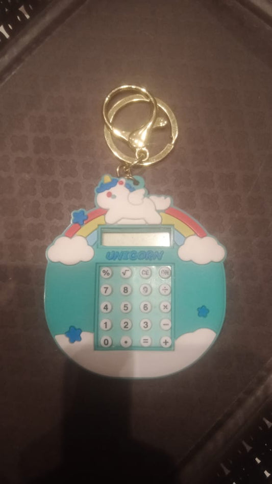 Calculator Keychain with Game
