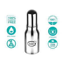 Deluxe Stainless Steel 2 Stage Bottle 150 ML- Buds Buddy