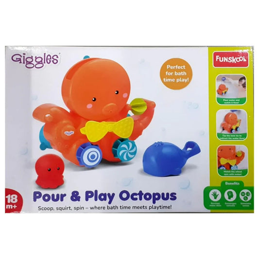 Giggles Pour & Play Octopus 18m+