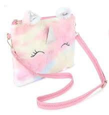 Kids Fur Sling Bag