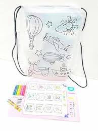 DIY Colouring Swimming Bag