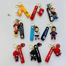 Fancy Rubber Keychain
