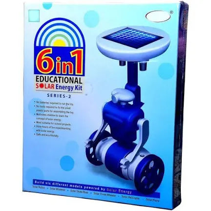 Manku 6 in 1 Educational Solar Energy Kit 10+Yrs