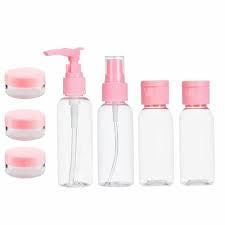 Portable Travel vacuum Bottle Set (Small) Pink