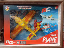 KV IMPEX WINGS AROUND THE WORLD RC PLANE NEW VERSION WITH REMOTE