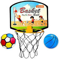 Krocie Toys Basket Ball Set Wall Mount