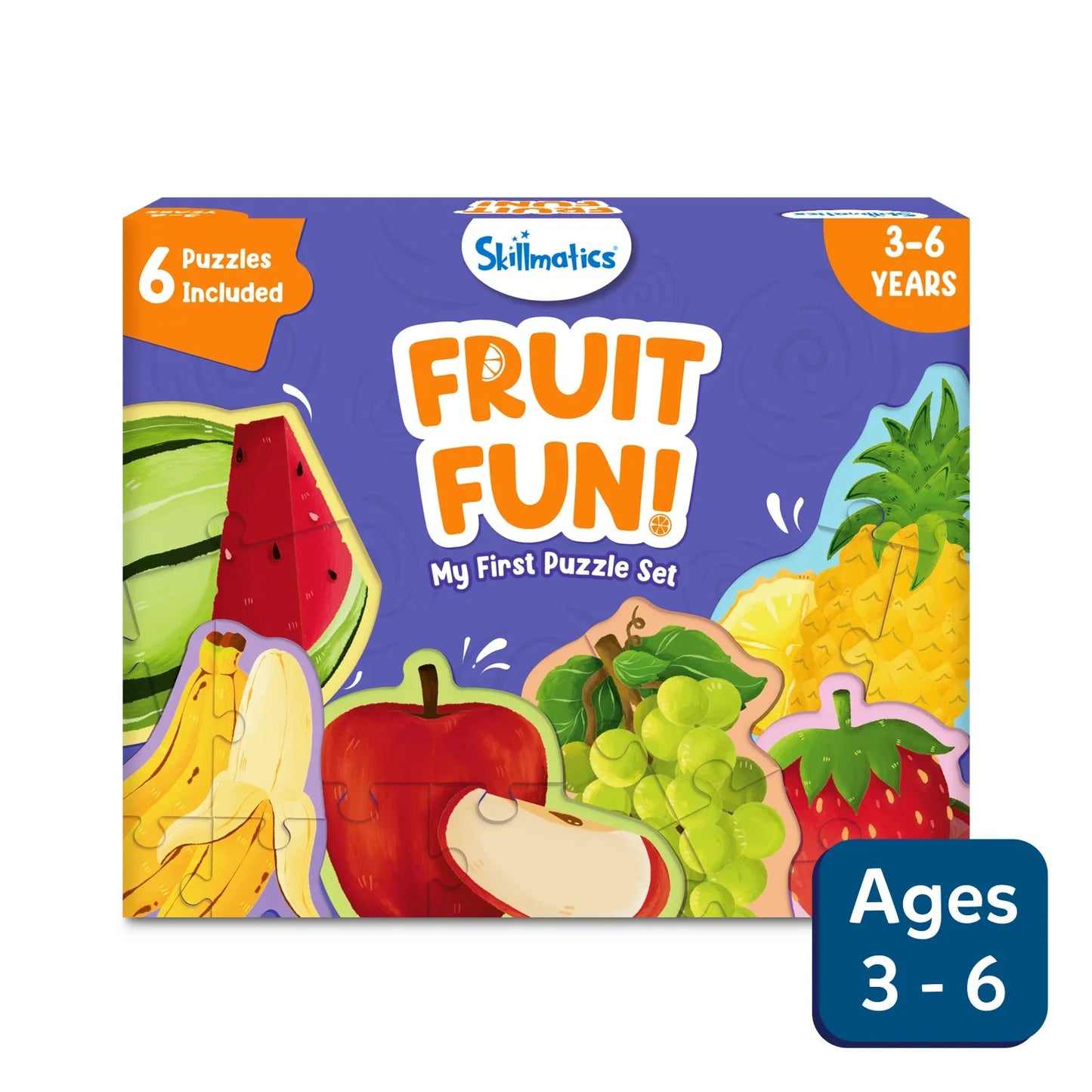 Skillmatics Puzzle Set Fruit Fun