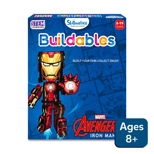 Skillmatics Buildables Ironman Action Figure