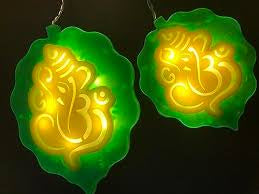 Neon Pan Ganesh Led Light