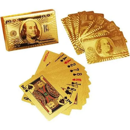 Golden Playing Cards