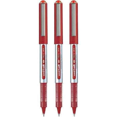 Uniball Eye Roller Ball Pen Red