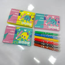Silky Crayon Washable 3+