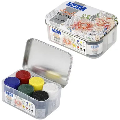 Doms Acrylic Colours 6 Shades