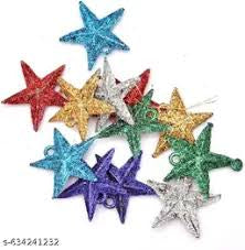 Decorative Glitter Stars Small