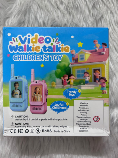 Video Walkie Talkie Childrens Toy