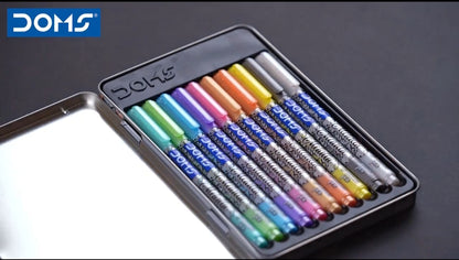 Doms Metallic Marker Pens