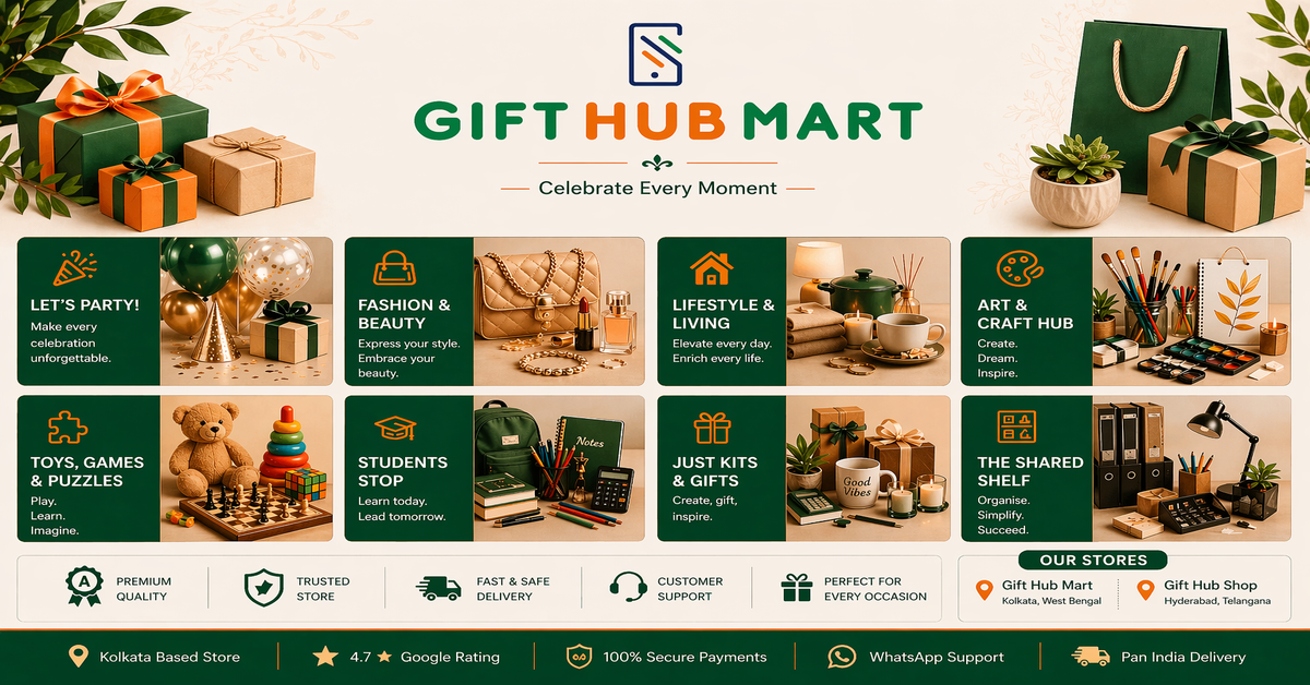 Gift Hub Mart | Gifts, Stationery, Toys, Games & Art Supplies