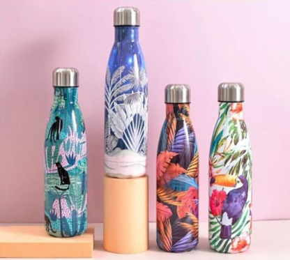 GIBO Insulated Stainless Steel Bottle 500ML Jungle Design