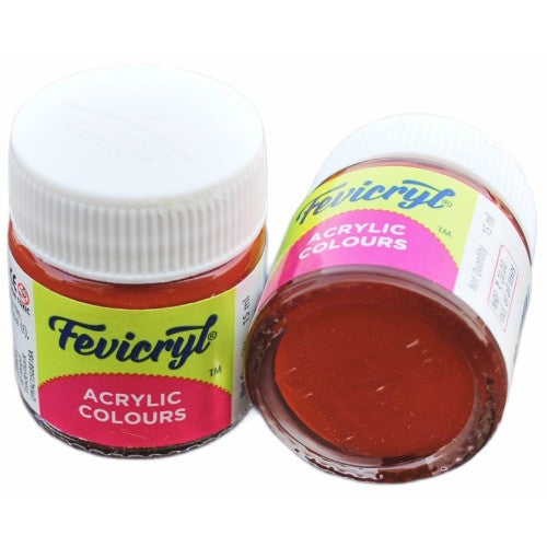 Fevicryl Acrylic Colour Indian Red 10