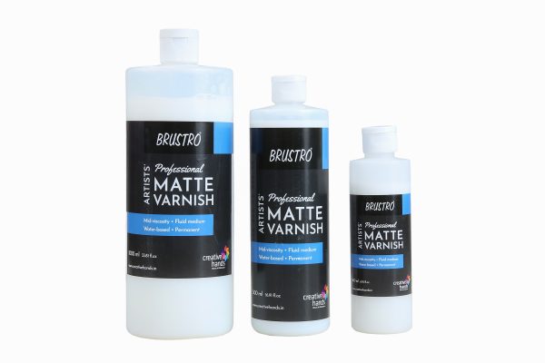 Matte Varnish 200ml Brustro