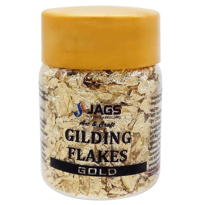 JAGS Gilding Flakes Small Bottel Gold JGFSG01