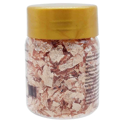 JAGS Gilding Flakes Small Bottel Rose Gold JGFSR01