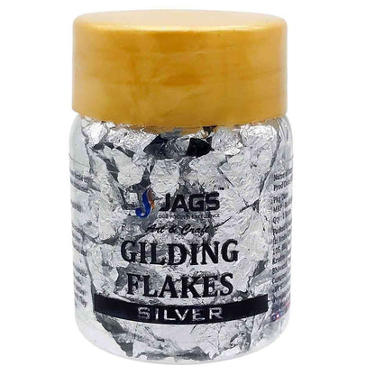 JAGS Gilding Flakes Small Bottel Silver JGFSS01