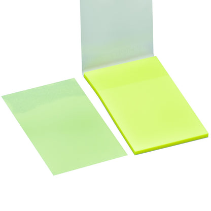 Jags Transparent Sticky Note 50 Sheet 2X3 Yellow