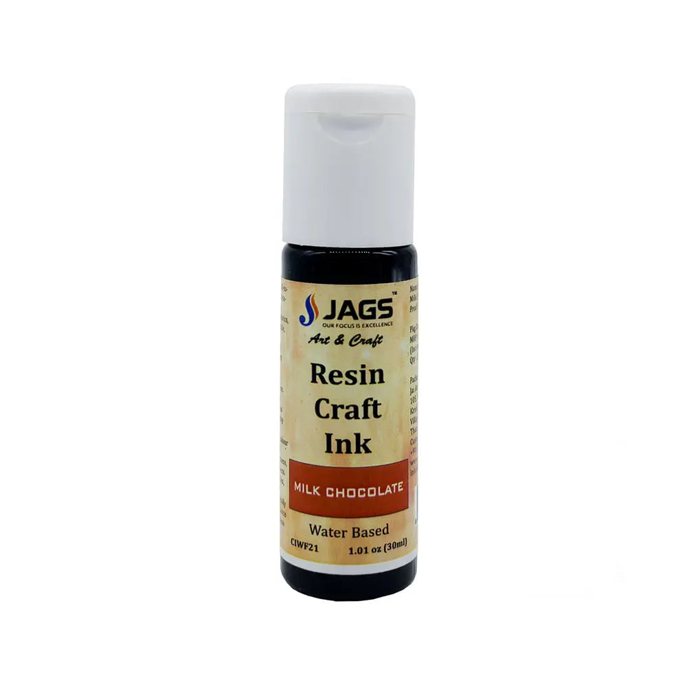 Jags Resin Craft Ink (Water Based)- Milk Chocolate