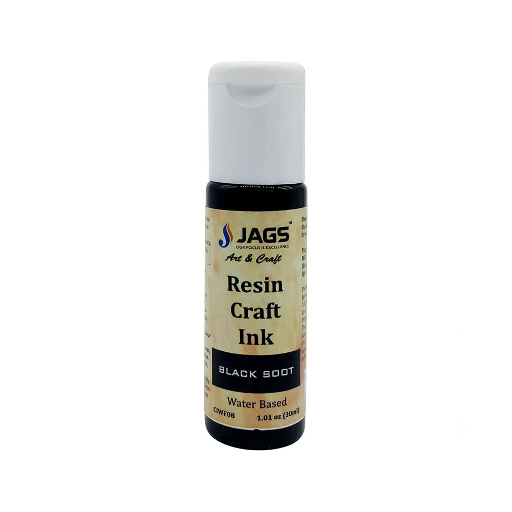 Jags Resin Craft Ink (Water Based)- Black Soot