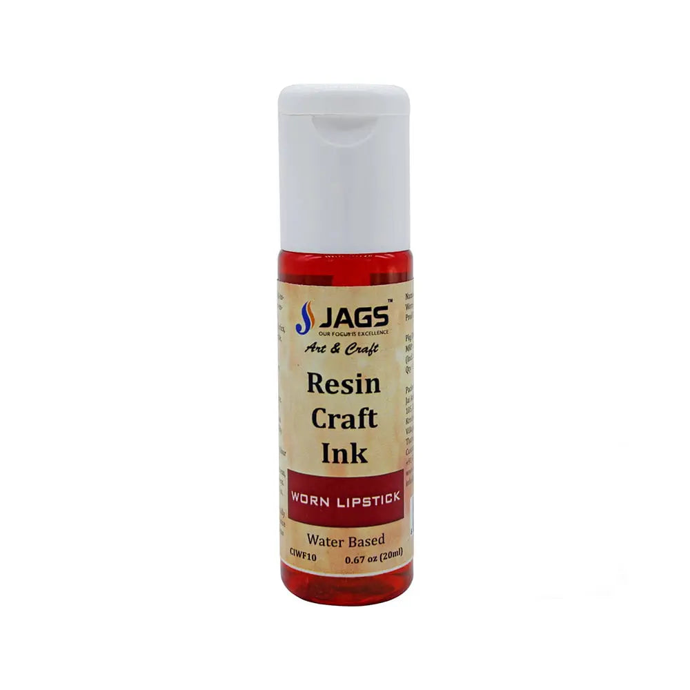 Jags Resin Craft Ink (Water Based)- Worn Lipstick