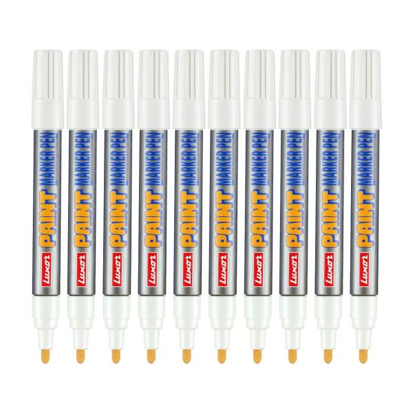 Luxor Paint Marker Pens -White