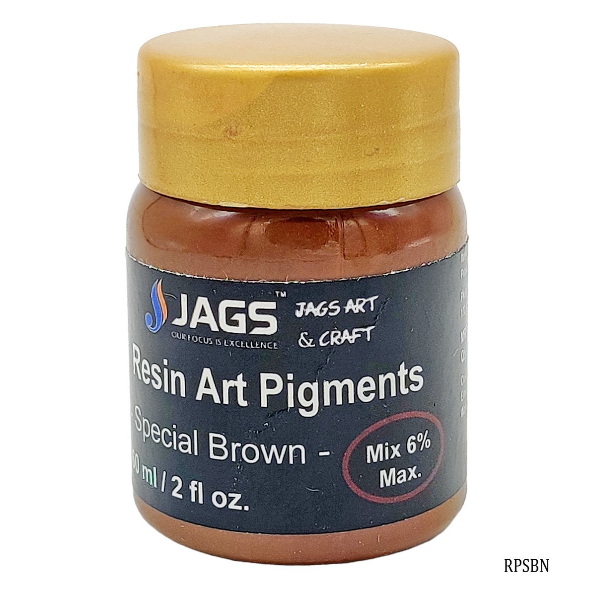 Jags Resin Art Pigment - Special Brown- Opaque