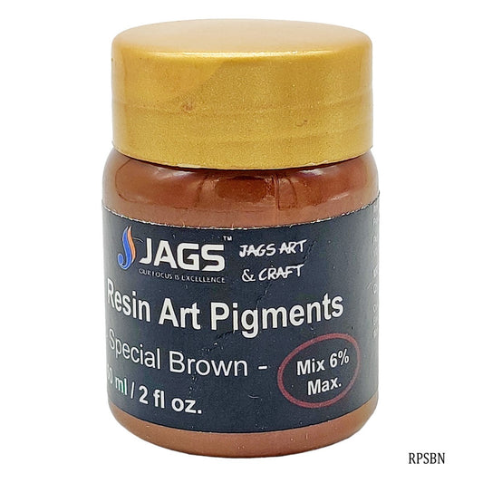 Jags Resin Art Pigment - Special Brown- Opaque