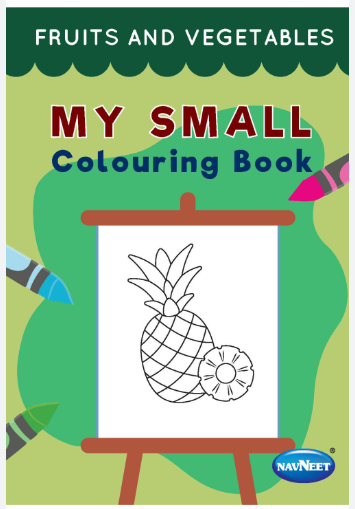 Navneet Small Colouring Book- Fruits & Vegetables