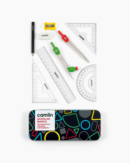 Camlin Scholar Basic Mathematical Instrumental Box