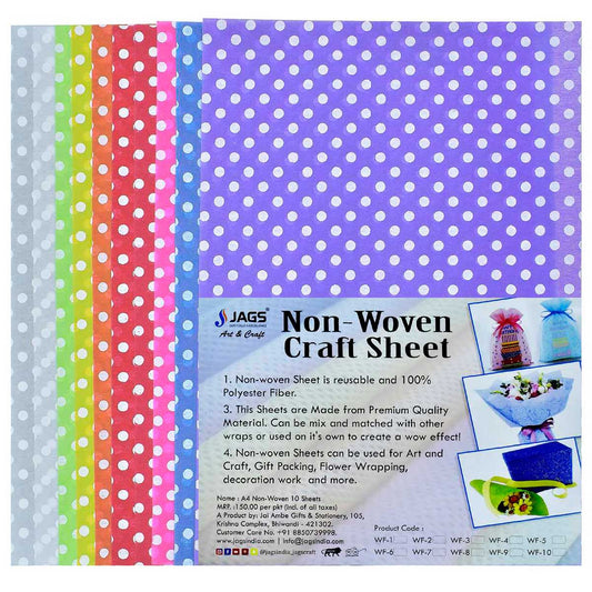 A4 Non Woven Paper Polka Dot