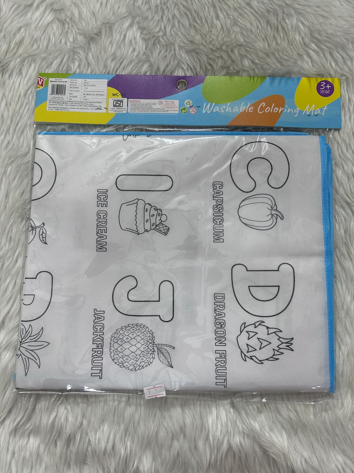 Diy Washable Colouring Mat