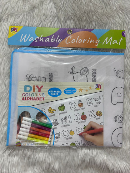 Diy Washable Colouring Mat