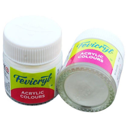 Fevicryl Acrylic Colours 15 ml (White 27)