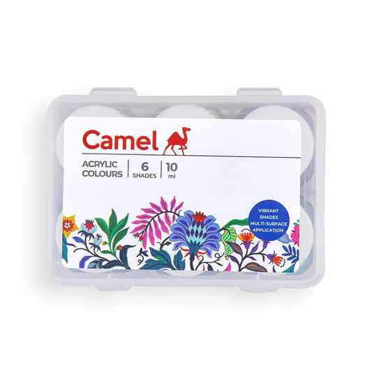 Camel Acrylic Colours 6 Shades