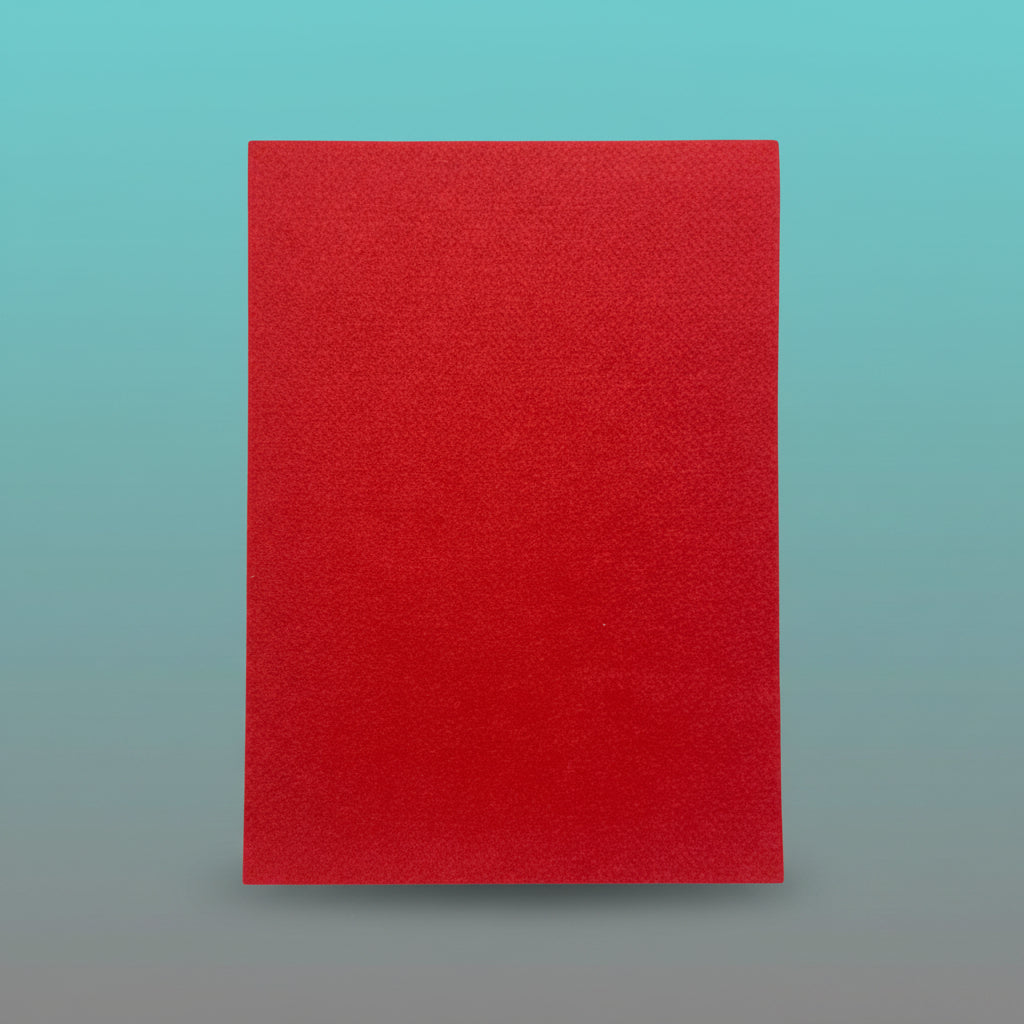 A3 Nonwoven Felt Sheets - Red by Gift Hub Mart