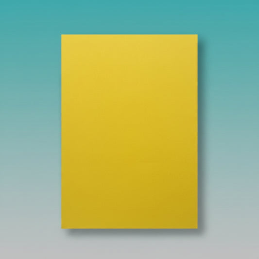 A4 Card Stock Paper- Yellow by Gift Hub Mart