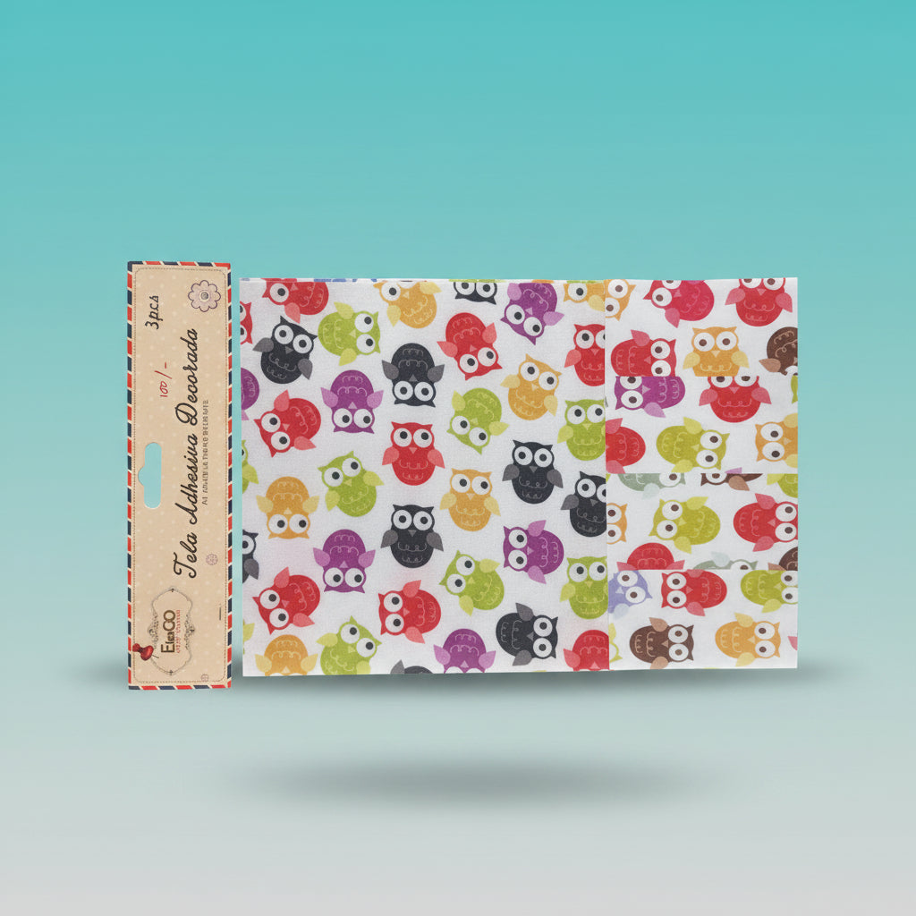 A4 Fela Adhesiva Decorada- Penguin by Gifthubmart