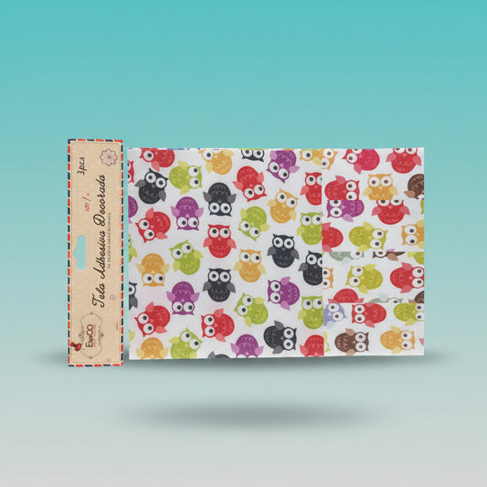 A4 Fela Adhesiva Decorada- Penguin by Gifthubmart