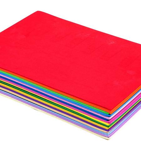 A4 Foam Sheet Without Sticker Multi Colour by Gifthubmart