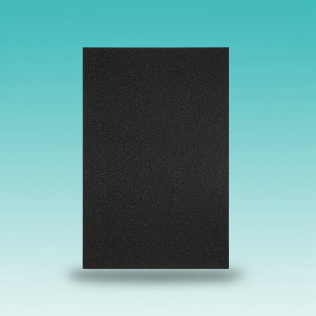 A4 Nonwoven Felt Sheets- Black by Gift Hub Mart