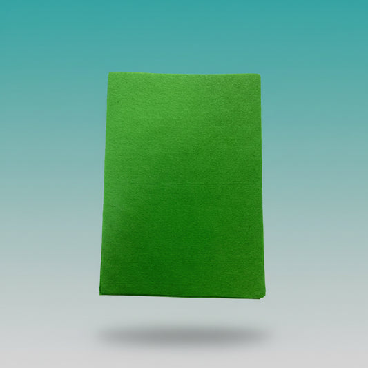 A4 Nonwoven Felt Sheets- Leaf Green by Gift Hub Mart